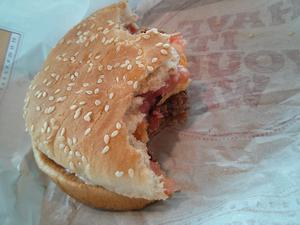 Warum schmeckt ein Burger mit dem Krad besser...